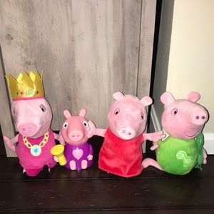 Peppa pig toy bundle